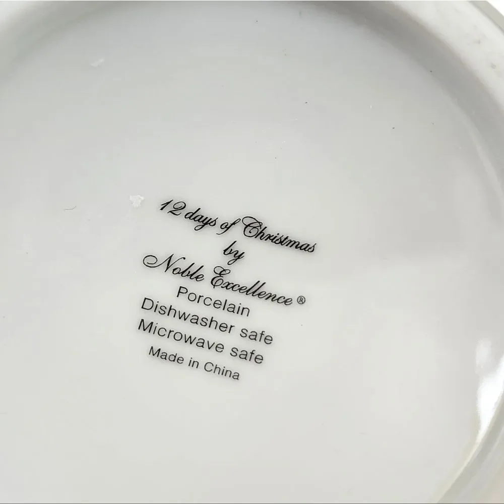 12 Days of‎ Christmas Noble Excellence porcelain 9